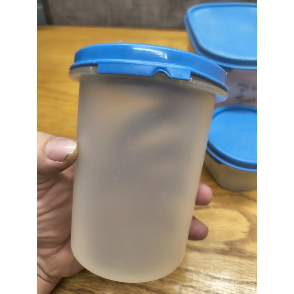 Tupperware Modular Mate Oval Container w/Lid 1615/1614/1605/1792/1611/1606 Lot 7